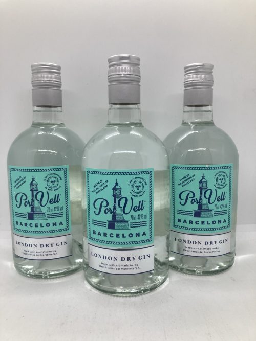 Port Vell Gin Barcelona 42%vol 70cl
